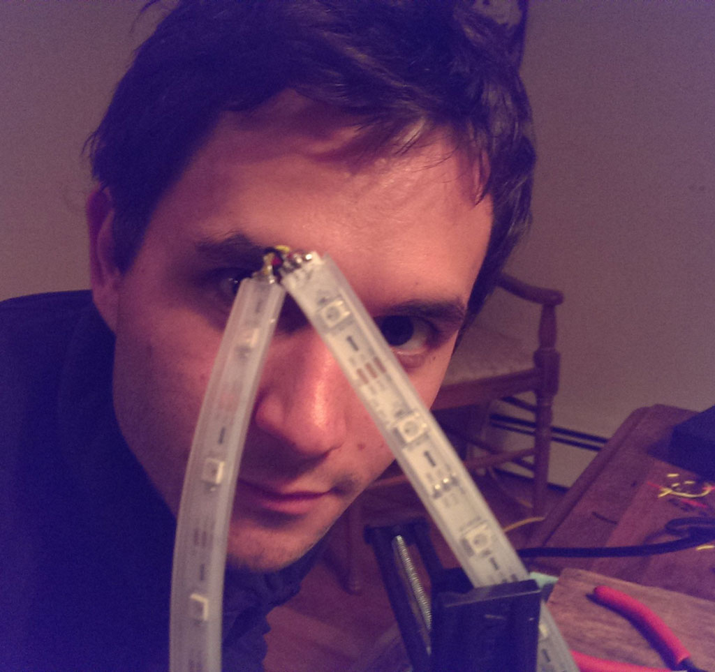 Garrett's first (of many) corner!