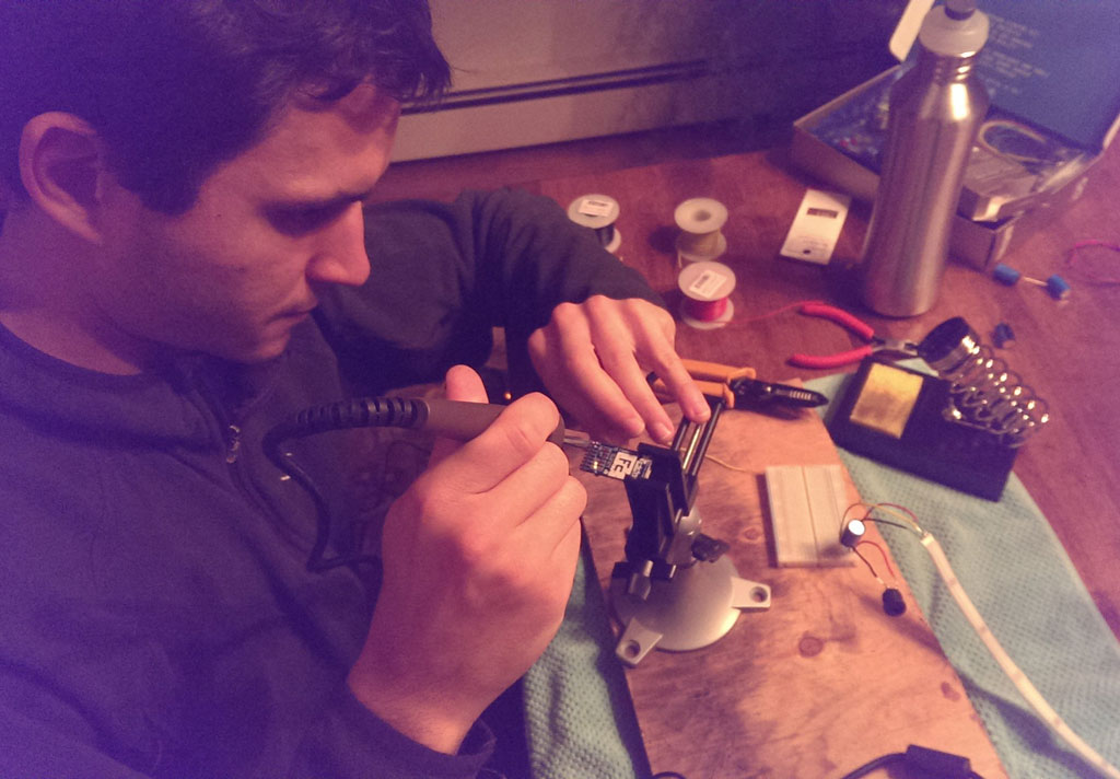 Garrett soldering lights